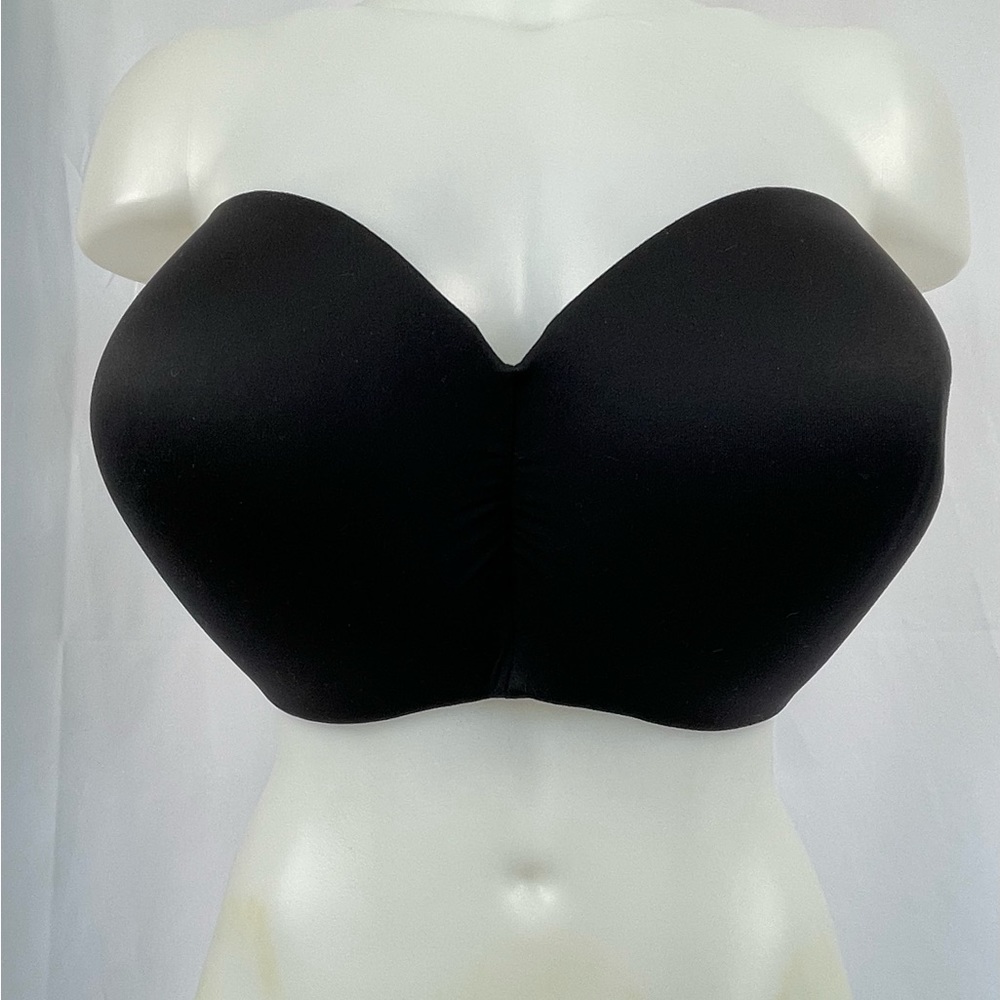 Wirefree Bali Strapless Bra XL Black